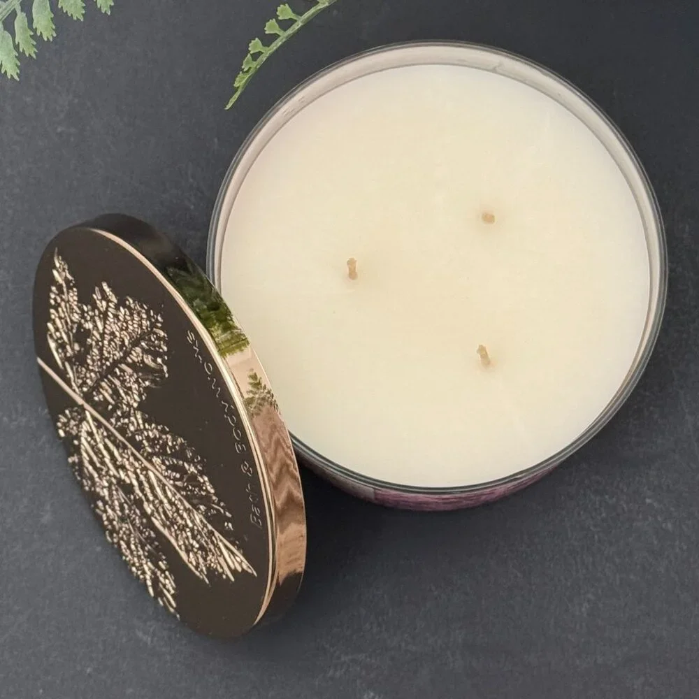 BBW Radiant Red Maple Bath & Body Works 3 Wick Candle